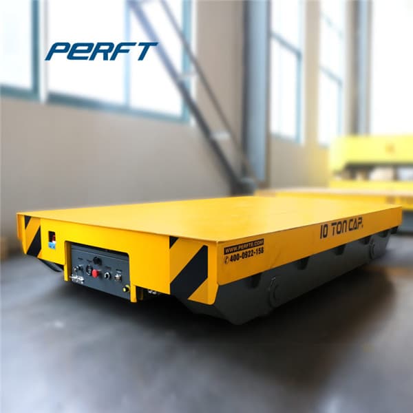 400 Tons Electric Flat Cart For Foundry Plant